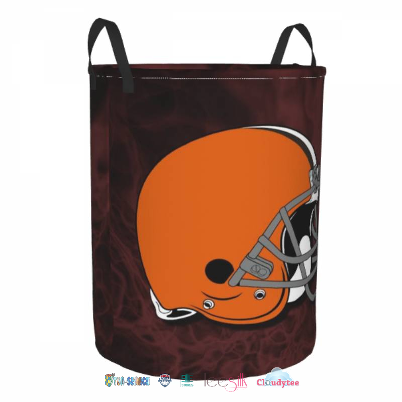 Luxurious NFL Cleveland Browns Laundry Basket