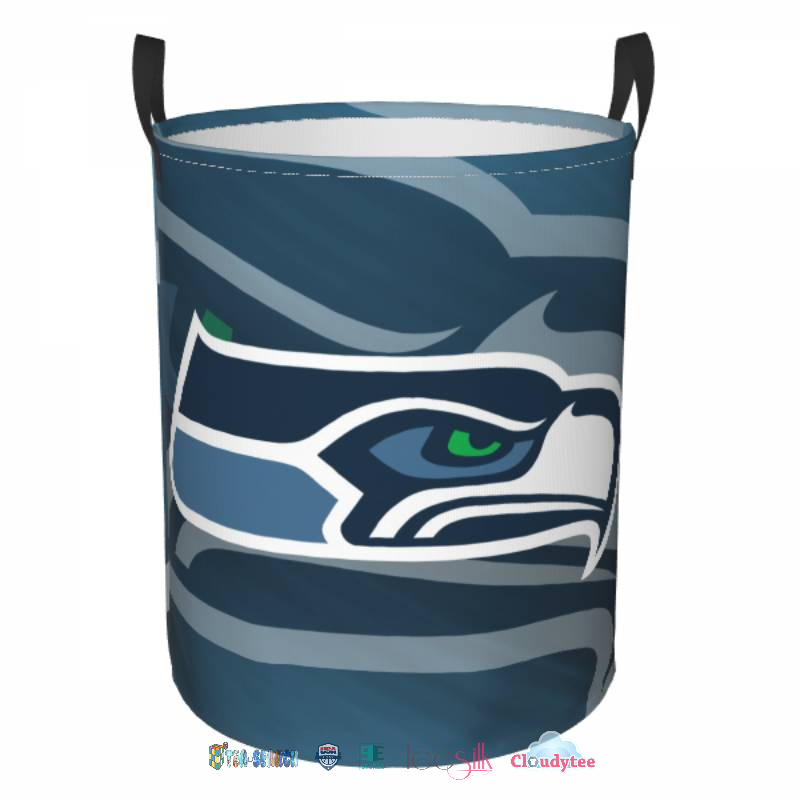 2022 Hot Sale Seattle Seahawks NFL All Over Print Laundry Basket