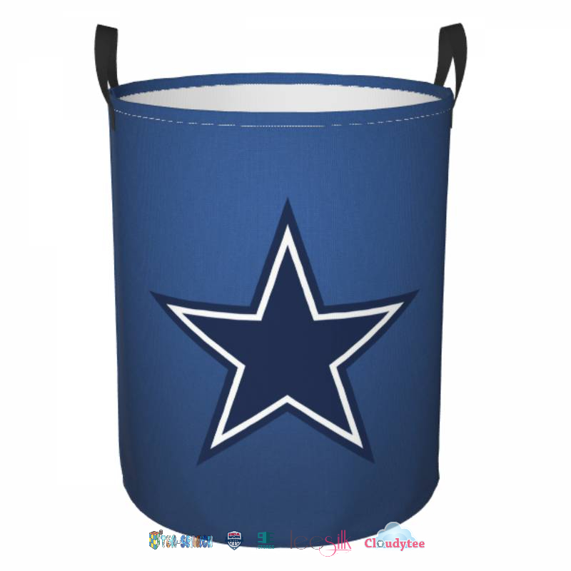 Best NFL Dallas Cowboys Logo Laundry Basket