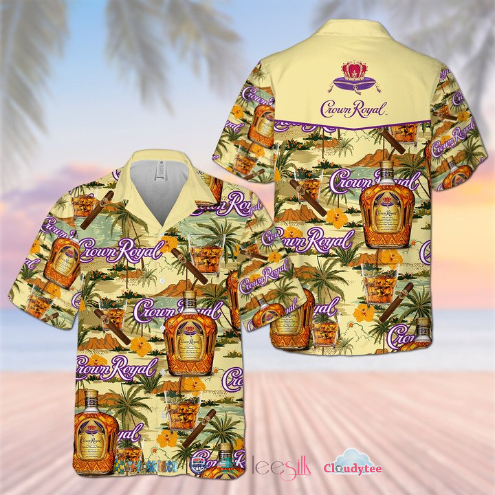 Amazing Crown Royal Cigar Hawaiian Shirt