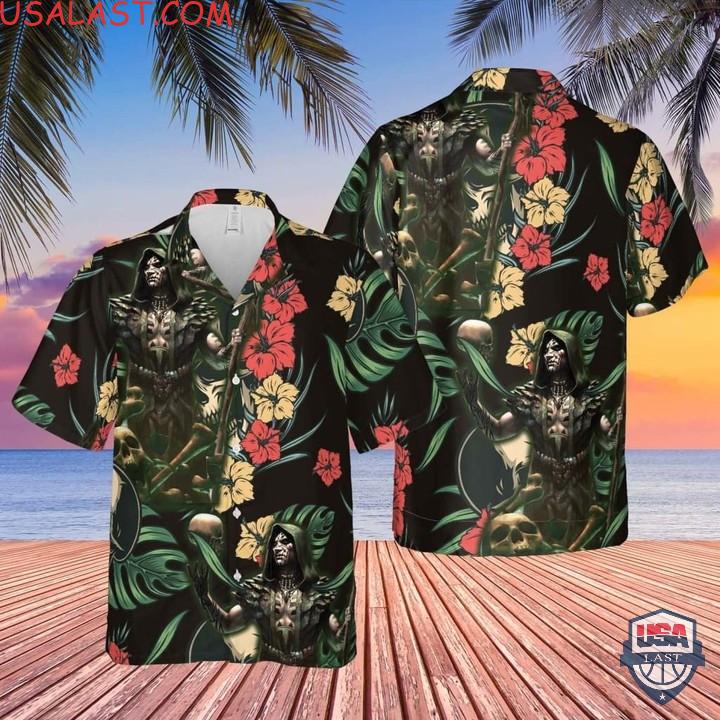 New Launch Deathrite Shaman MTG Magic The Gathering Hawaiian Aloha Shirts