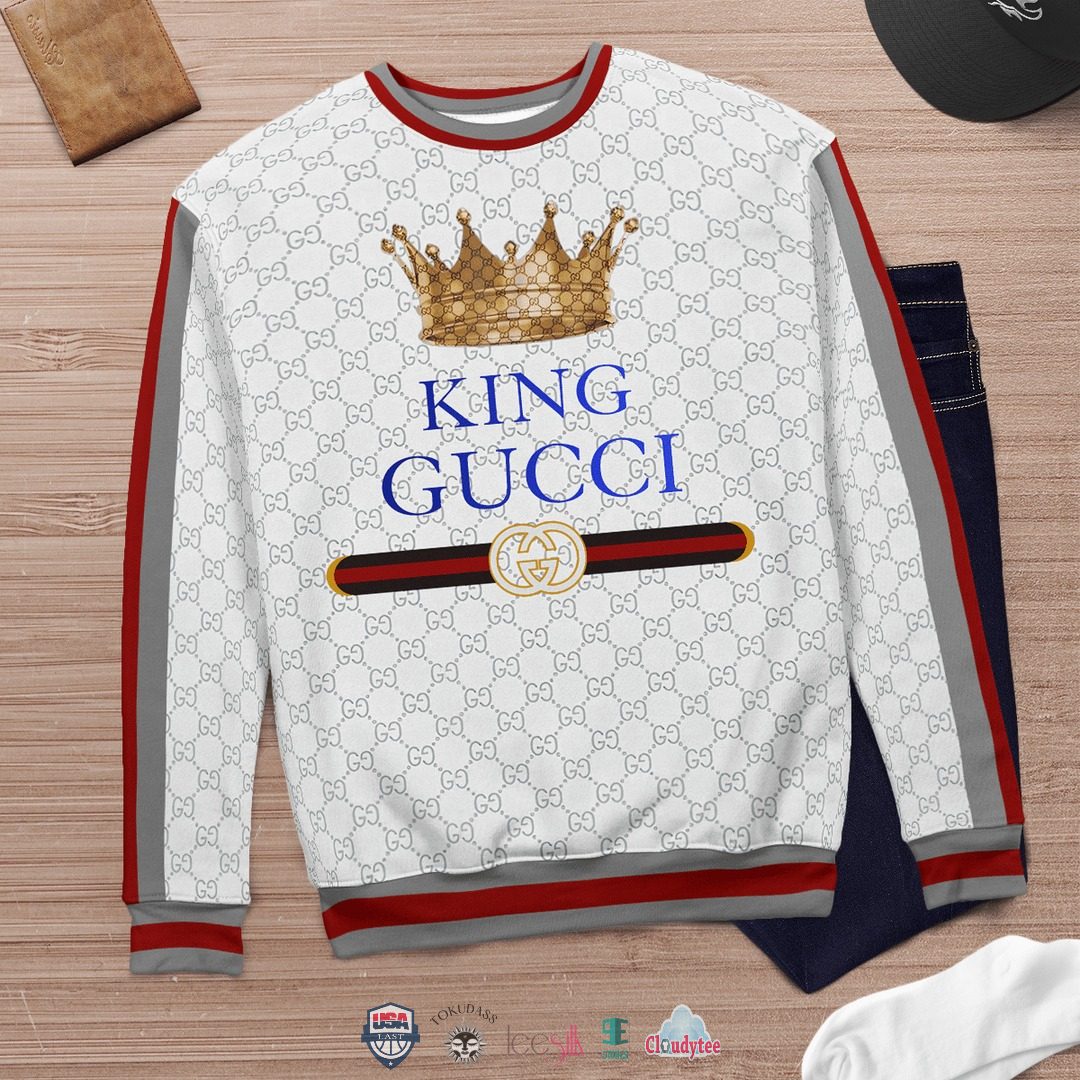Best Gift King Gucci 3D Ugly Sweater