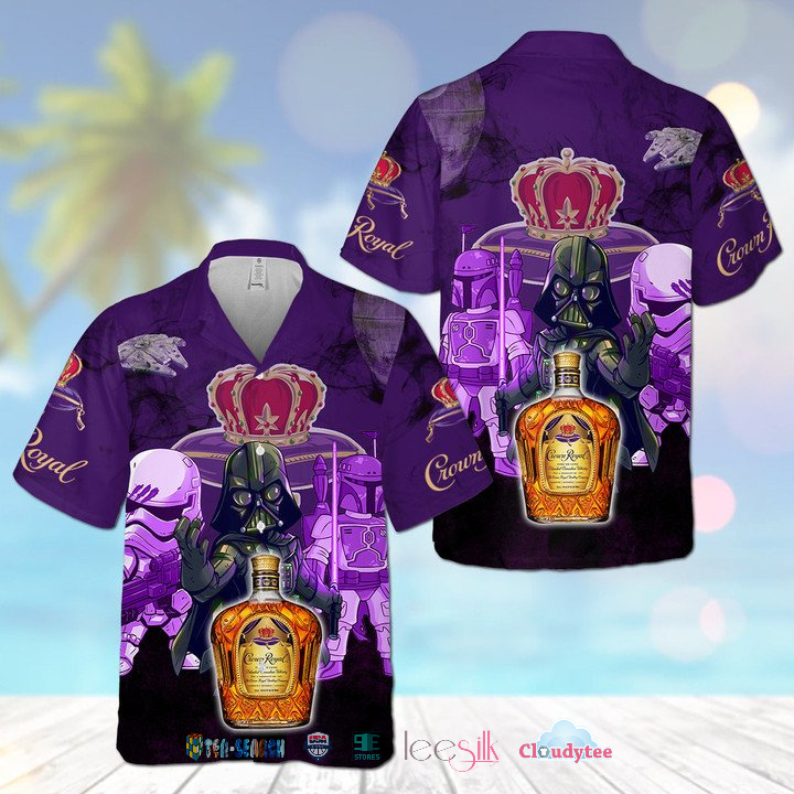 Best Gift Yoda Drink Crown Royal Must There Is No Try Hawaiian Shirt