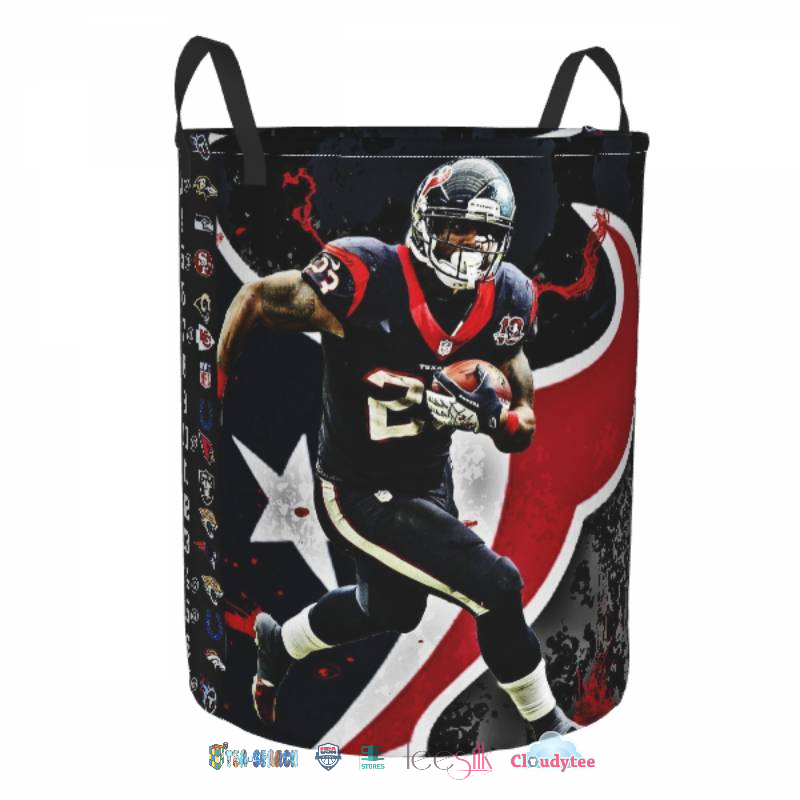 Top Finding Houston Texans Player Laundry Basket