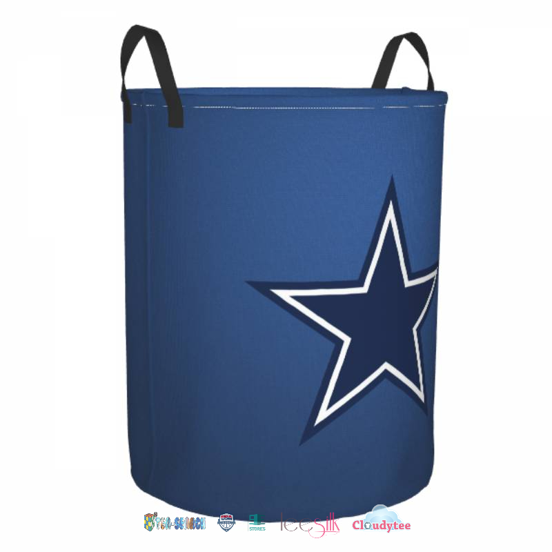 Best NFL Dallas Cowboys Logo Laundry Basket