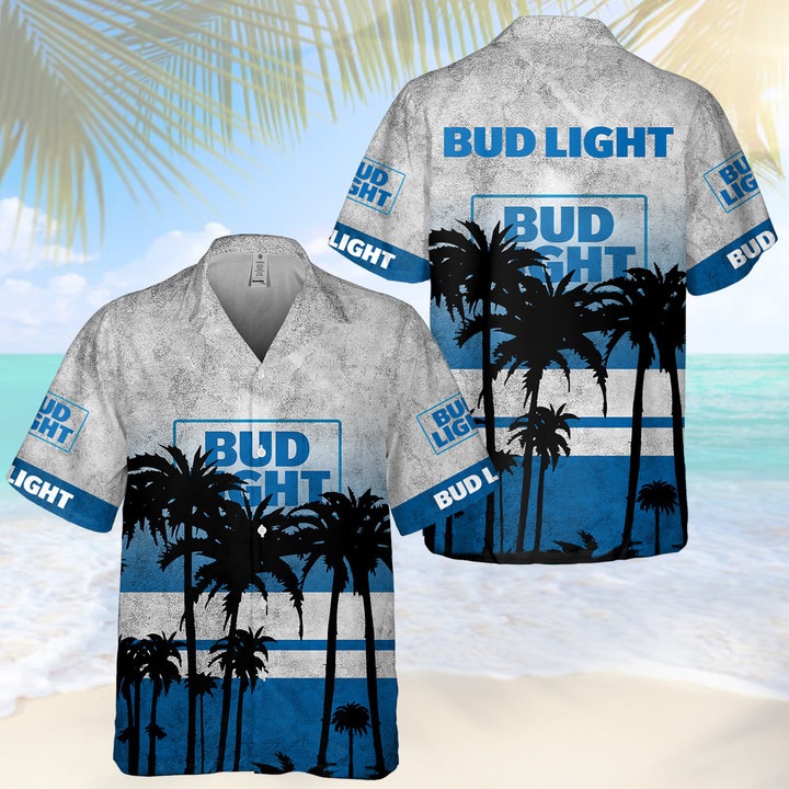 (Big Sale) Bud Light Summer Vibe Hawaiian Shirt