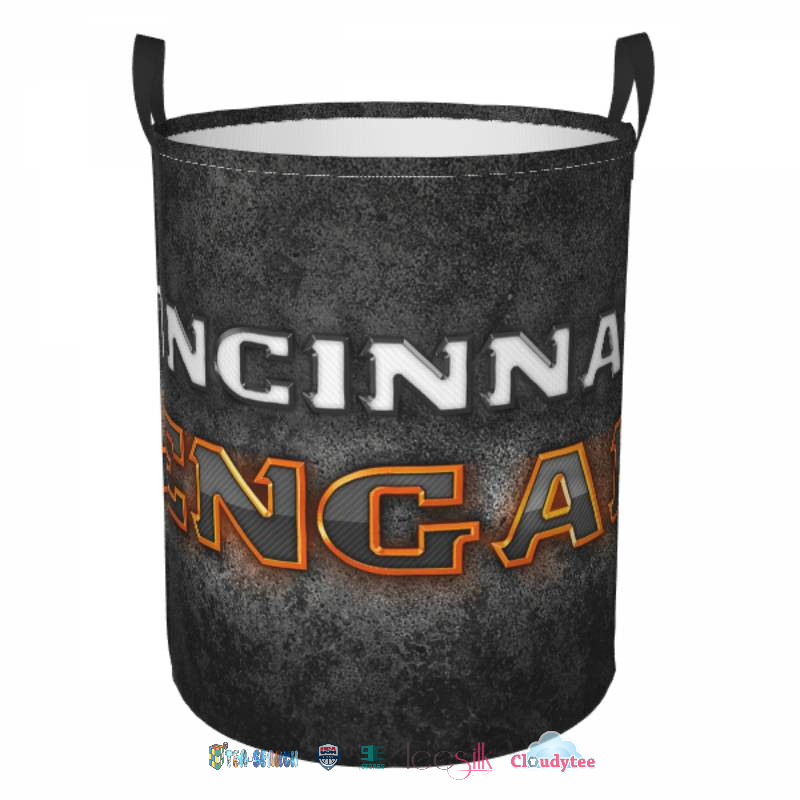 Available Cincinnati Bengals Version 01 Laundry Basket