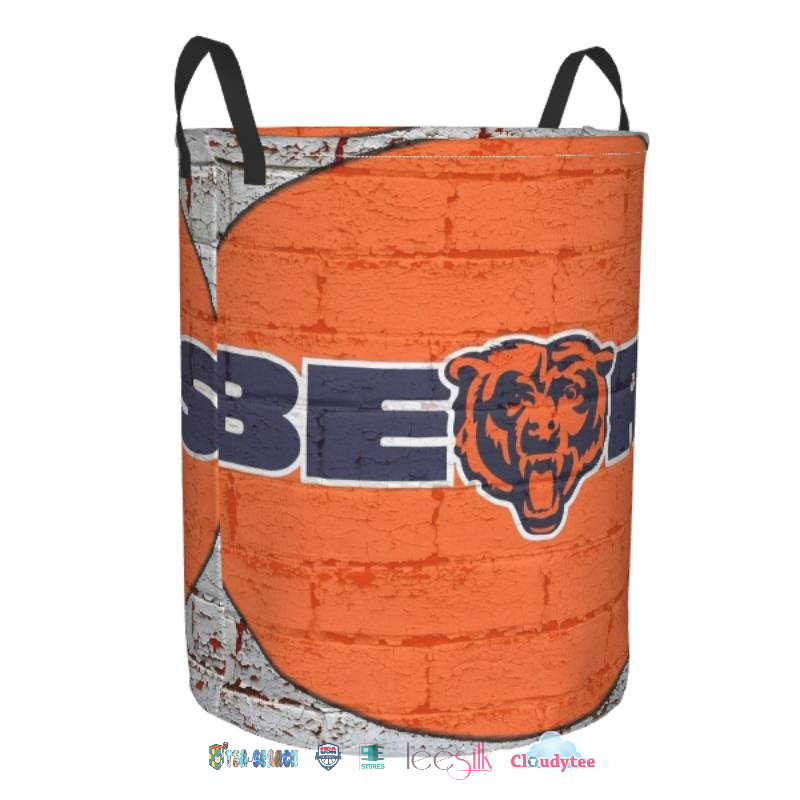 Discount Chicago Bears Brick Wall Laundry Basket