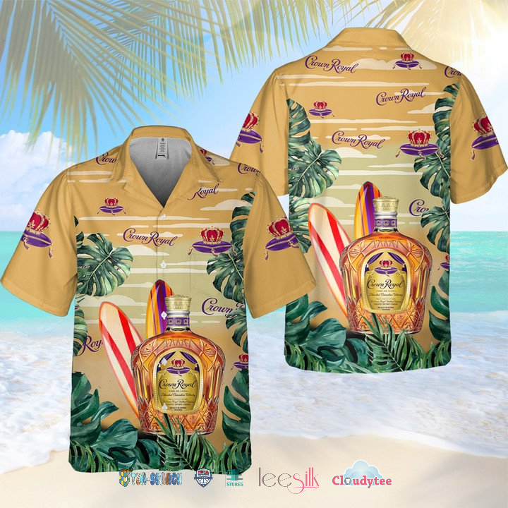 Best Selling Crown Royal Aloha Hawaiian Shirt