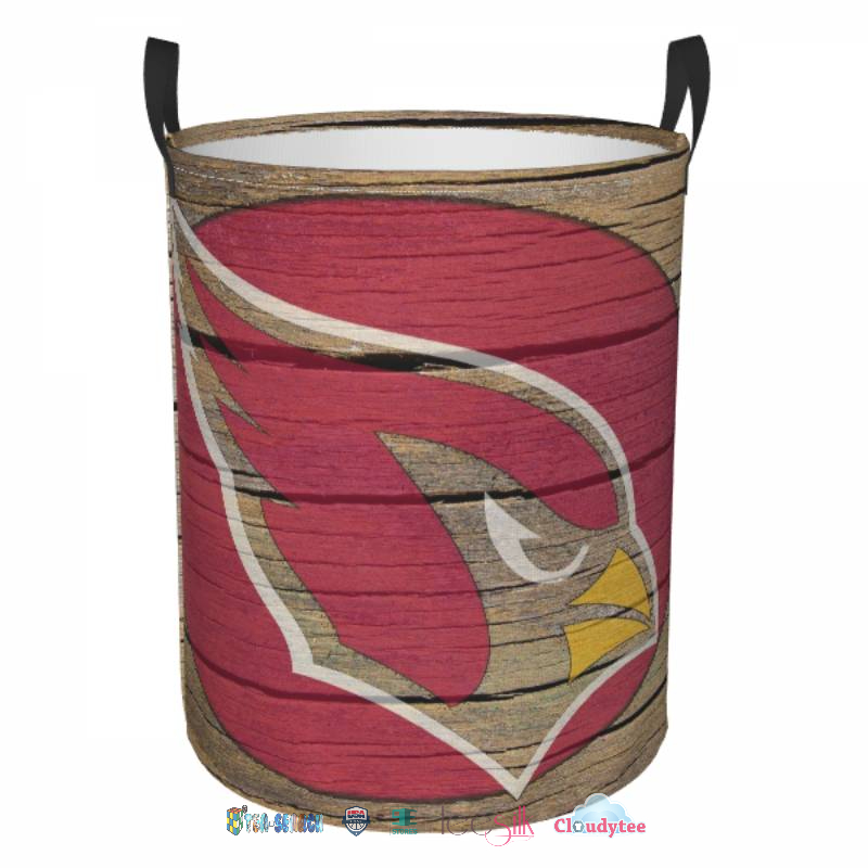 Amazing Arizona Cardinals Laundry Basket With Handles