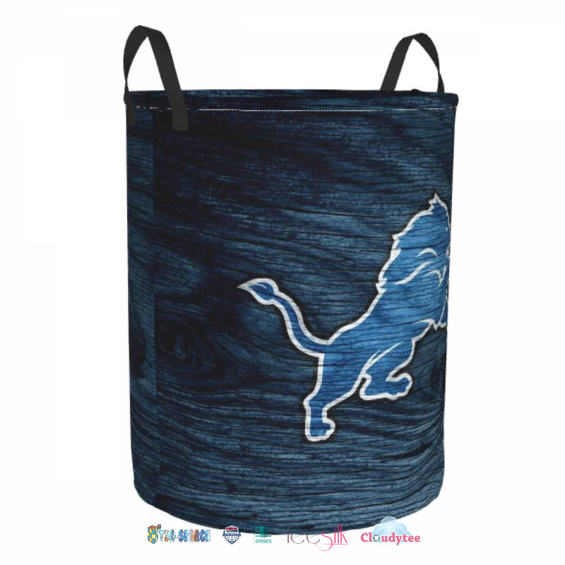 Up to 20% Off Detroit Lions Woodstock Texture Laundry Basket