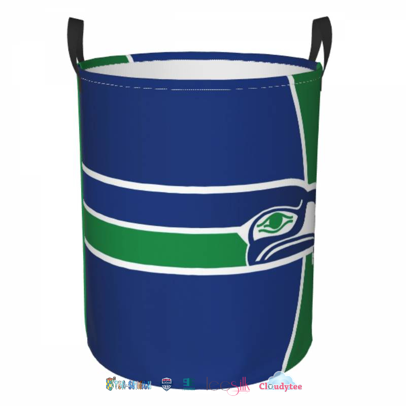 Best Quality NFL Seattle Seahawks Logo Laundry Basket