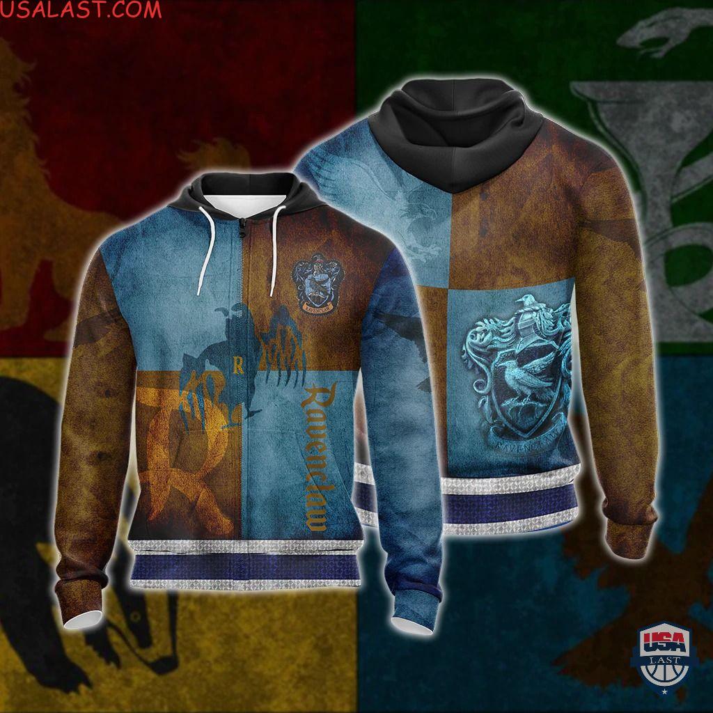 Up to 20% Off Ravenclaw Harry Potter 3D Zip Up Hoodie