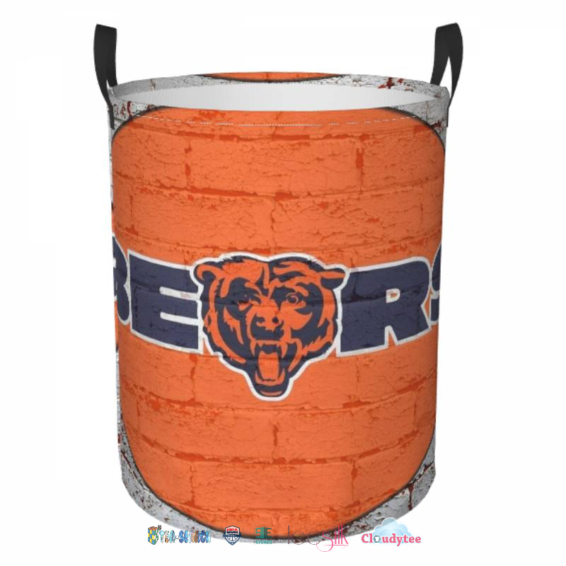 Discount Chicago Bears Brick Wall Laundry Basket
