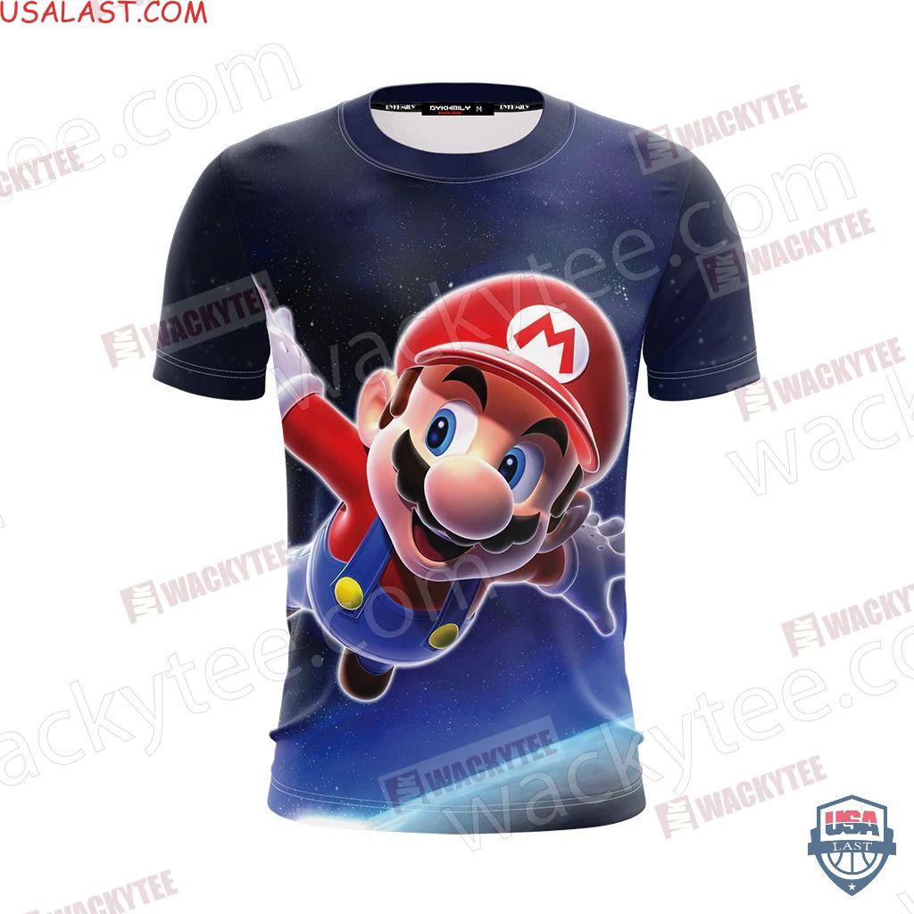 Hot Mario Unisex 3D Hoodie T-shirt