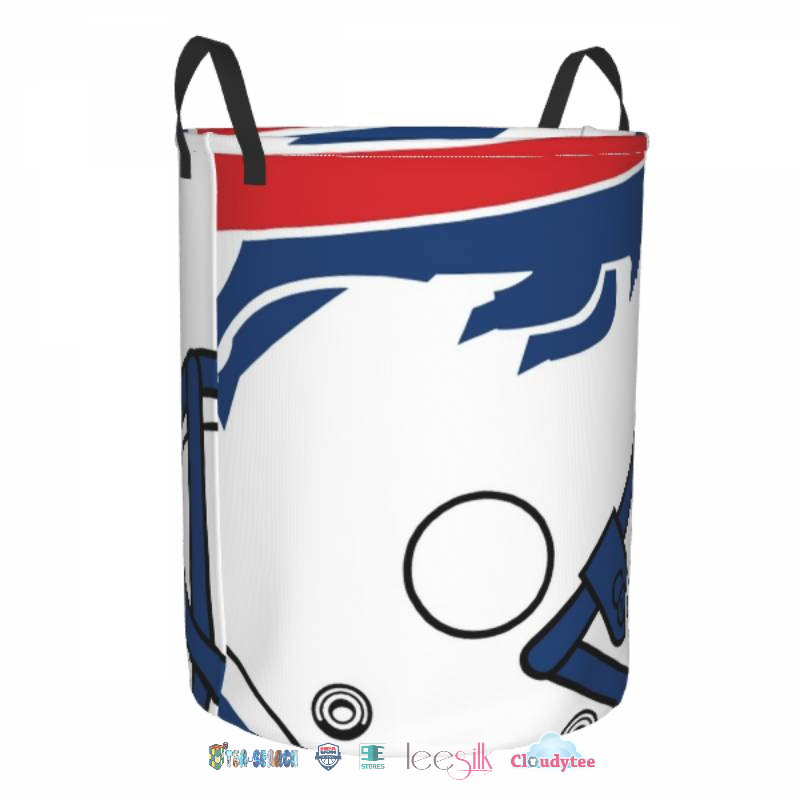 Beautiful NFL Buffalo Bills White Laundry Basket