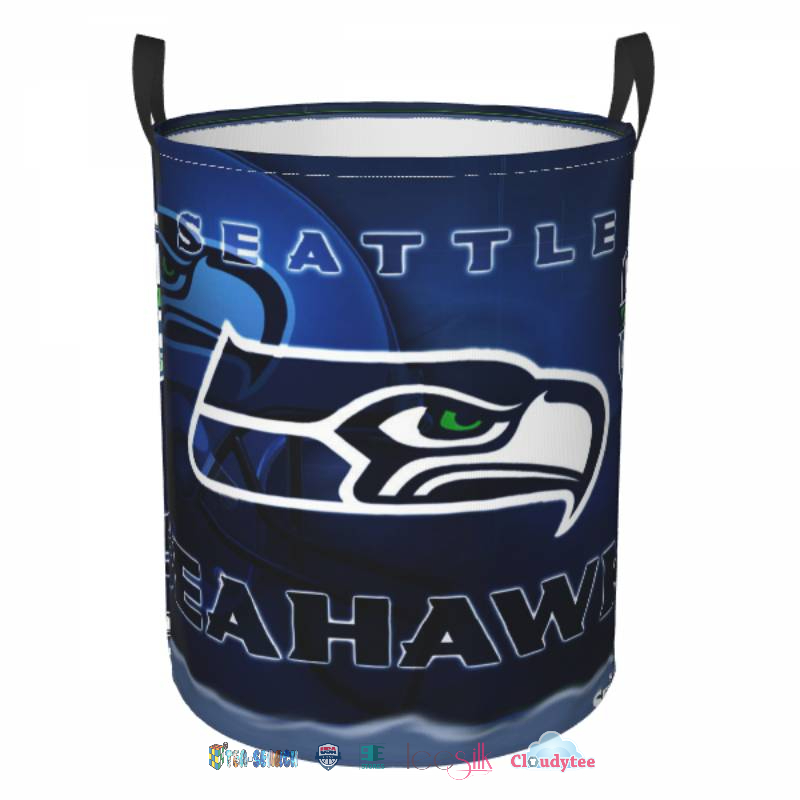 High Quality NFL Seattle Seahawks 3d Full Print Laundry Basket