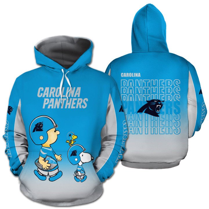 Carolina Panthers American Football Team The Snoopy Show 3D All Over Print Shirt