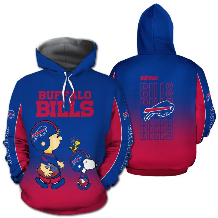 Buffalo Bills American Football Team The Snoopy Show 3D All Over Print Shirt