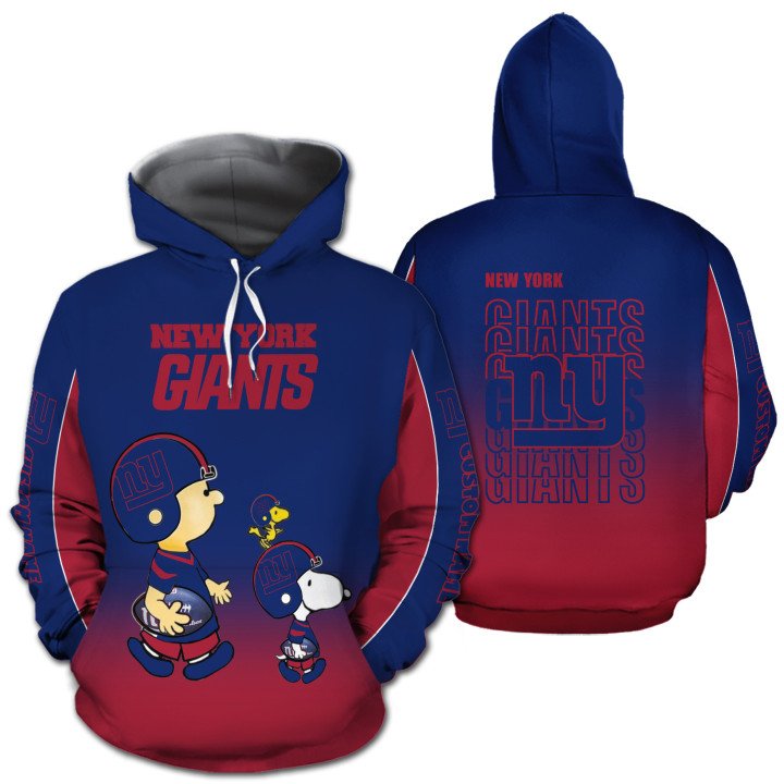 New York Giants American Football Team The Snoopy Show 3D All Over Print Shirt