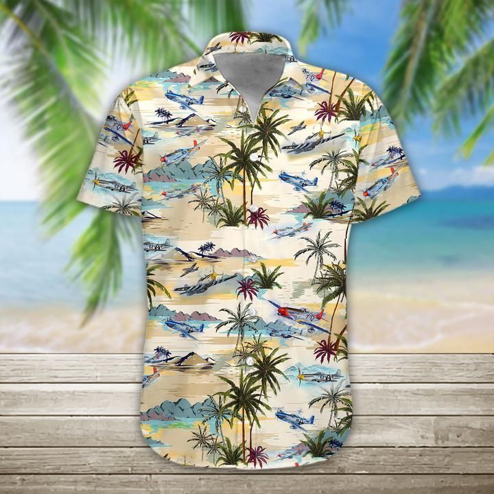 Aircraft Hawaiian Shirt For Men Women