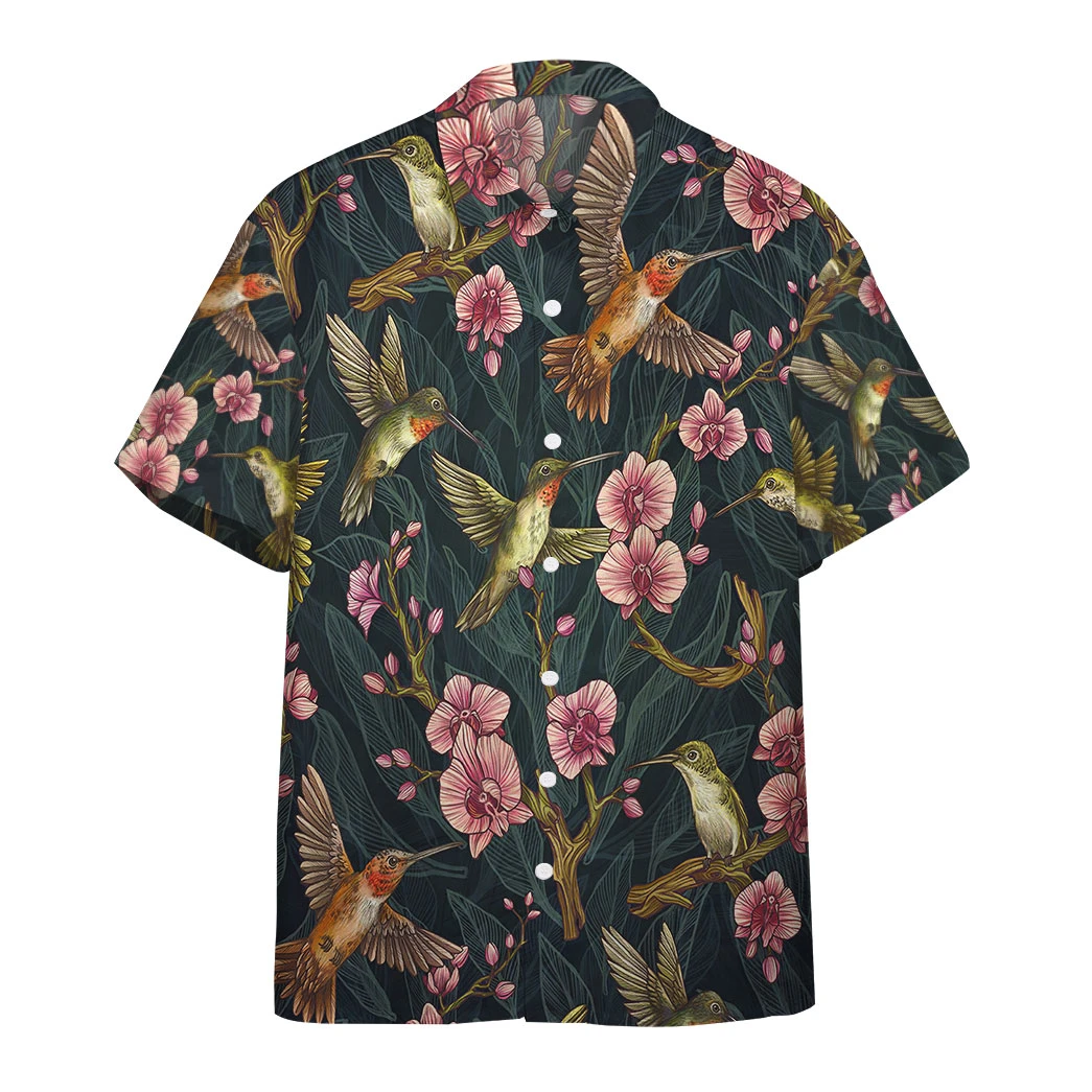 Hummingbirds Hawaiian Shirt For Men Women