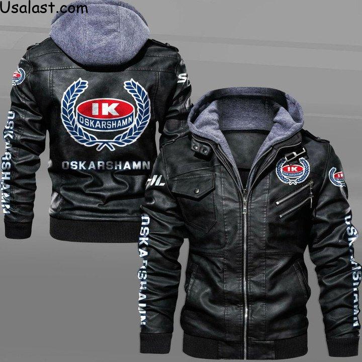 2022 Hot Sale Farjestad BK Leather Jacket
