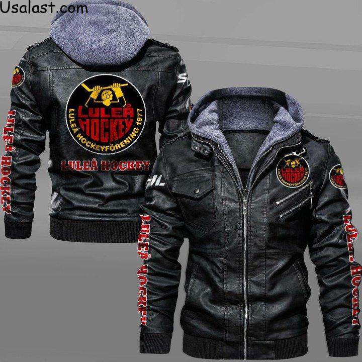 Good Quality Malmo Redhawks Leather Jacket