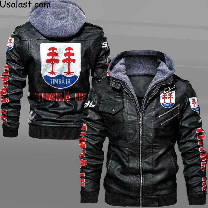Beautiful Skelleftea AIK Leather Jacket