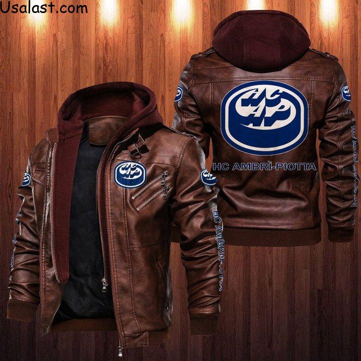 Cheap HC Ambri-Piotta Leather Jacket