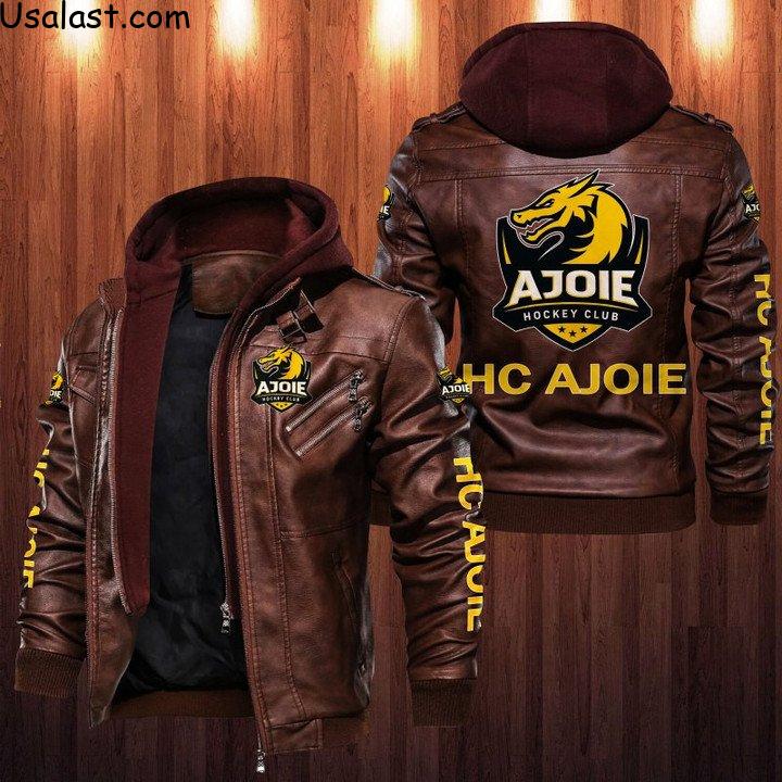 Great HC Ajoie Leather Jacket