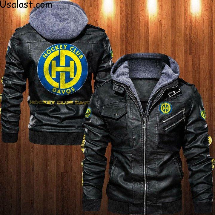 Here’s HC Davos Leather Jacket