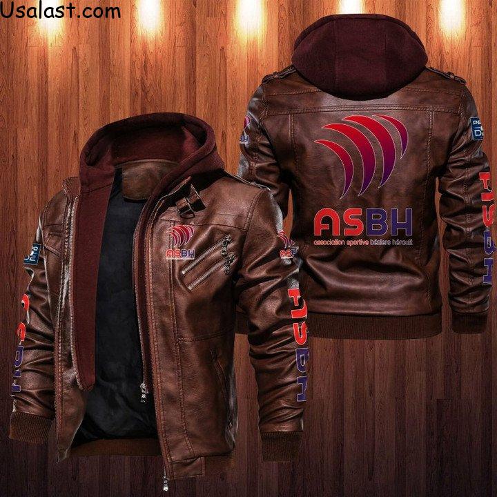 Best Sale AS Beziers Herault Leather Jacket