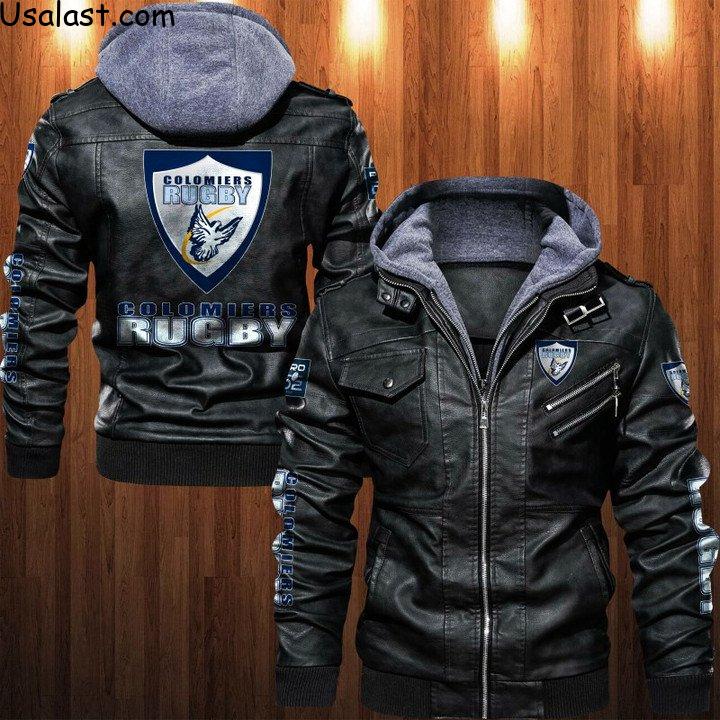 Available Aviron Bayonnais Leather Jacket