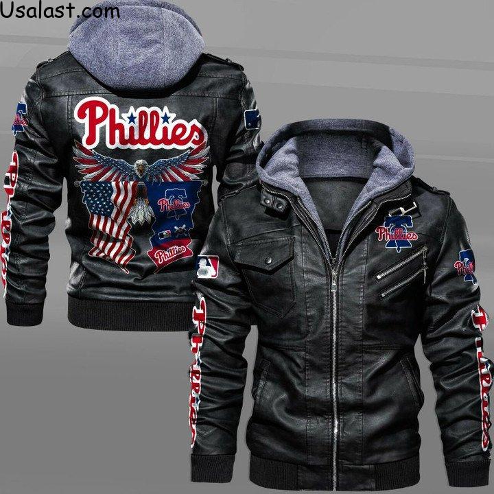 Unique Pittsburgh Pirates Eagle American Flag Leather Jacket