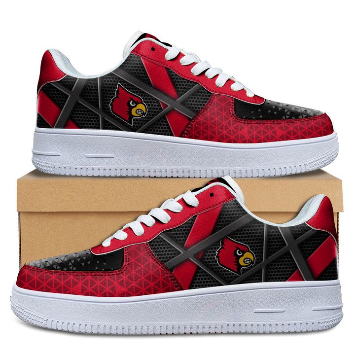 Louisville Cardinals NCAA Air Force 1 AF1 Sneaker Shoes