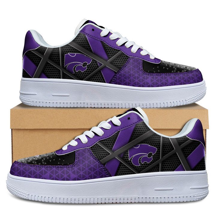 Kansas State Wildcats NCAA Air Force 1 AF1 Sneaker Shoes