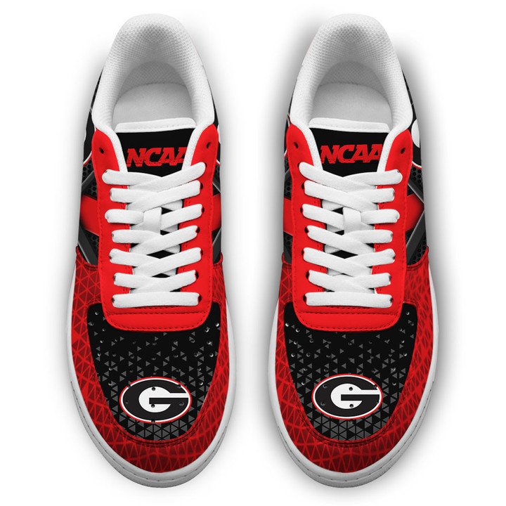 Georgia Bulldogs NCAA Air Force 1 AF1 Sneaker Shoes