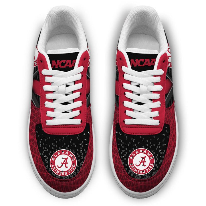 Alabama Crimson Tide NCAA Air Force 1 AF1 Sneaker Shoes