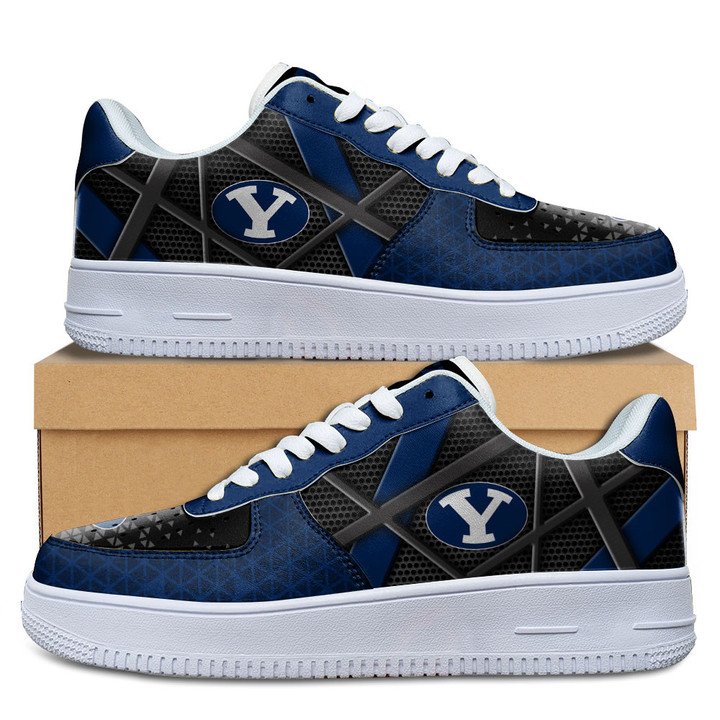 BYU Cougars NCAA Air Force 1 AF1 Sneaker Shoes