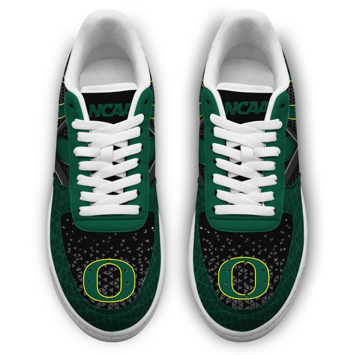 Oregon Ducks NCAA Air Force 1 AF1 Sneaker Shoes
