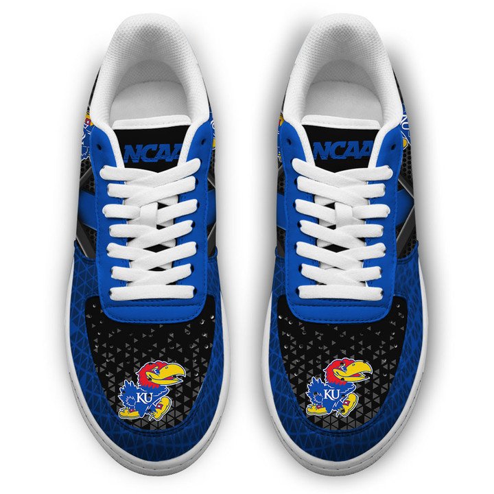 Kansas Jayhawks NCAA Air Force 1 AF1 Sneaker Shoes