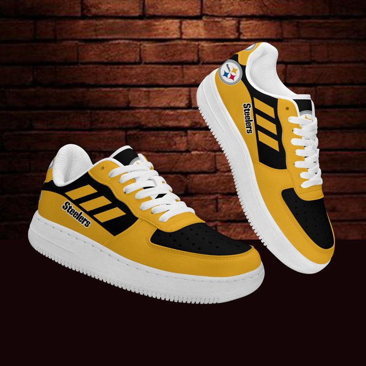 Pittsburgh Steelers Air Force 1 AF1 Sneaker Shoes