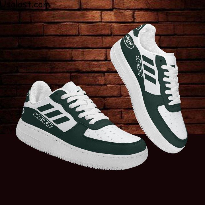 Luxurious New York Jets Air Force 1 AF1 Sneaker Shoes