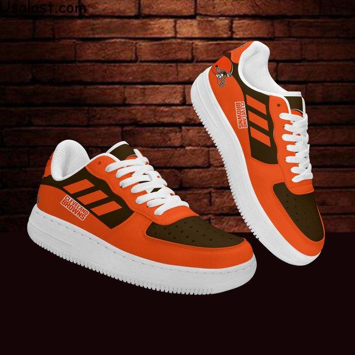Special Cleveland Browns Air Force 1 AF1 Sneaker Shoes