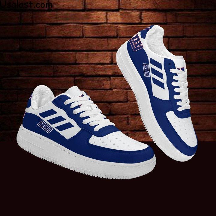 Available New York Giants Air Force 1 AF1 Sneaker Shoes