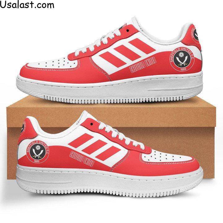 Cool Sheffield United F.C Air Force 1 AF1 Sneaker Shoes