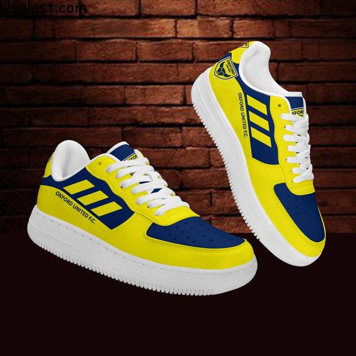Discount Oxford United F.C Air Force 1 AF1 Sneaker Shoes