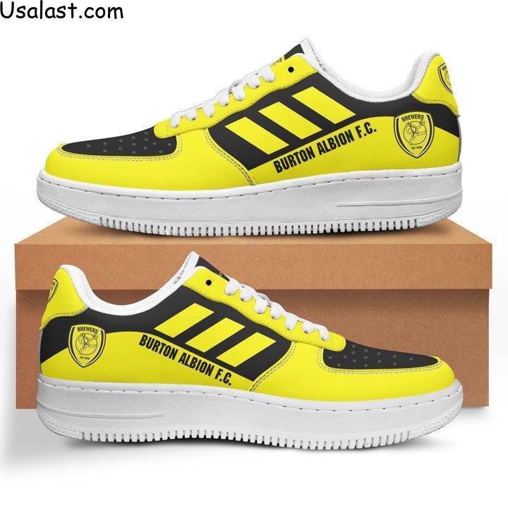 New Fashion Burton Albion F.C Air Force 1 AF1 Sneaker Shoes