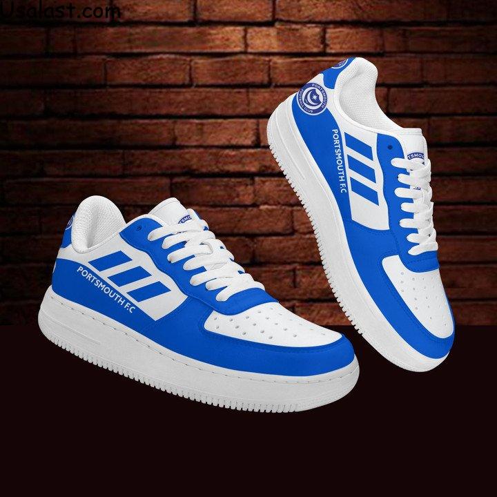 New Launch Portsmouth F.C Air Force 1 AF1 Sneaker Shoes